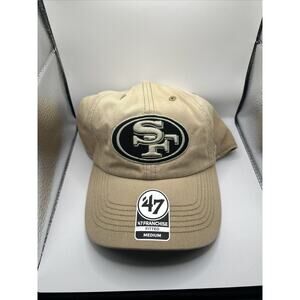 San Francisco 49ers ’47 Franchise Fitted Hat - Tan/Beige - Medium - New